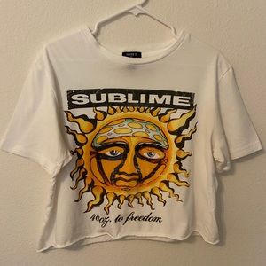 Cropped Sublime Tee Shirt